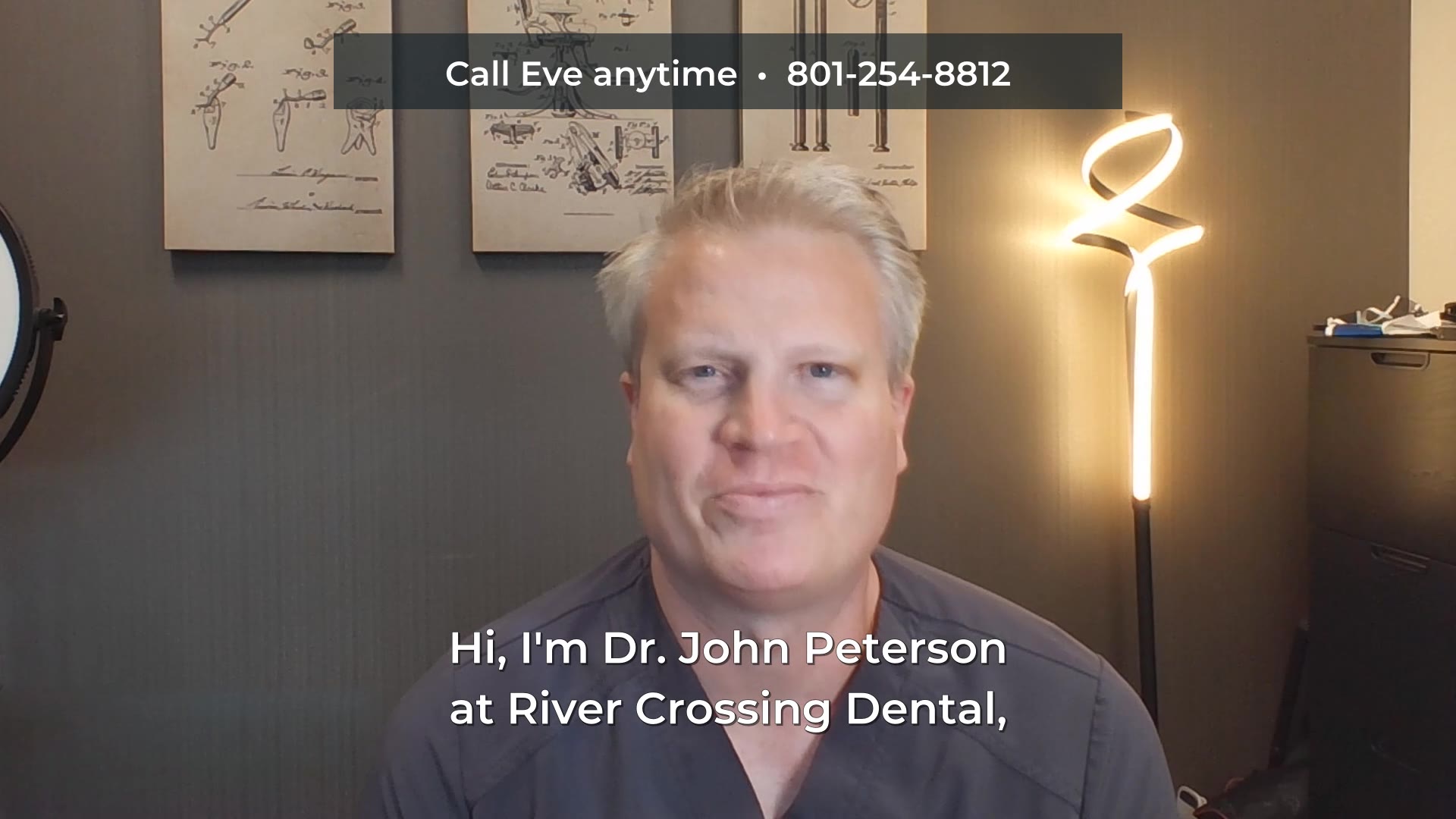Dr. John Peterson introduces Eve, our AI receptionist